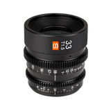 Cine lens S 33mm T/1.5 with Micro Four Thirds Mount