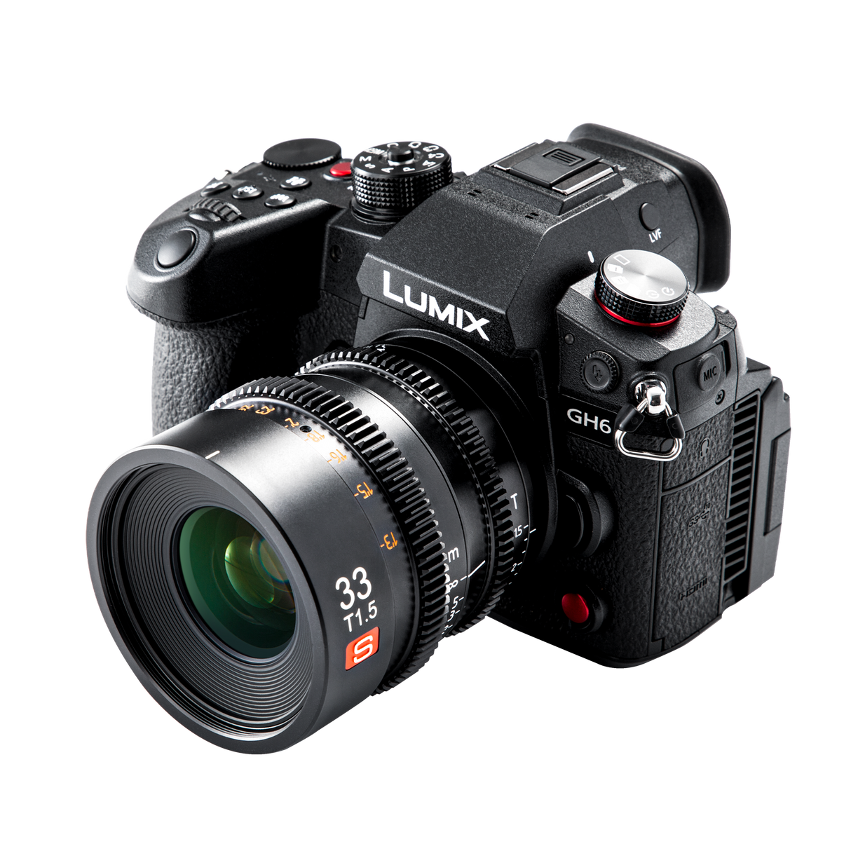 Cine lens S 33mm T/1.5 with Micro Four Thirds Mount