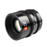 Cine-Objektiv S 56 mm T/1.5 mit Micro Four Thirds Mount