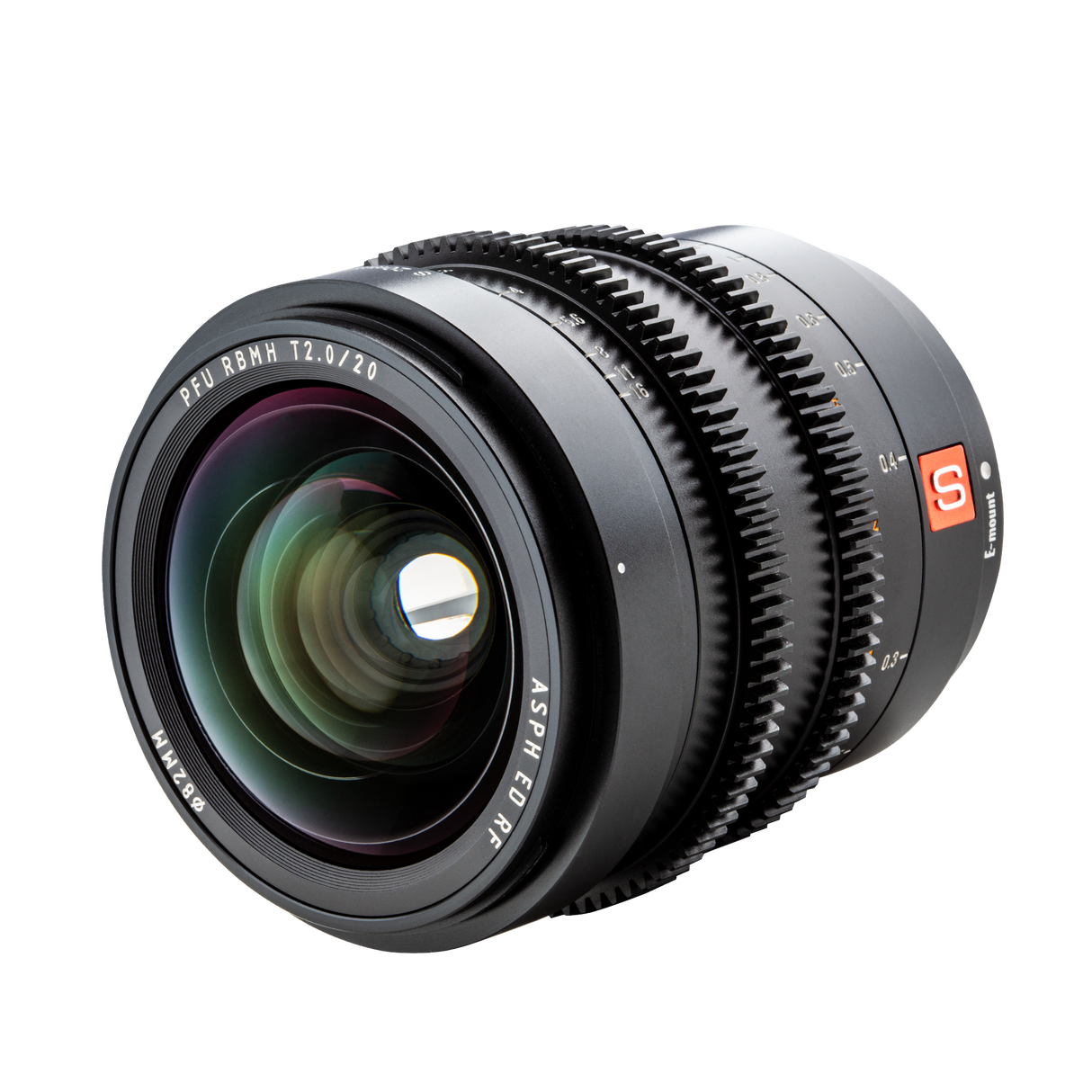 Cine-Objektiv 20 mm T/2.0 mit Sony E-Mount