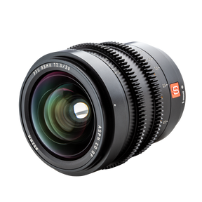 20mm T/2.0 cine lens with Sony E-mount