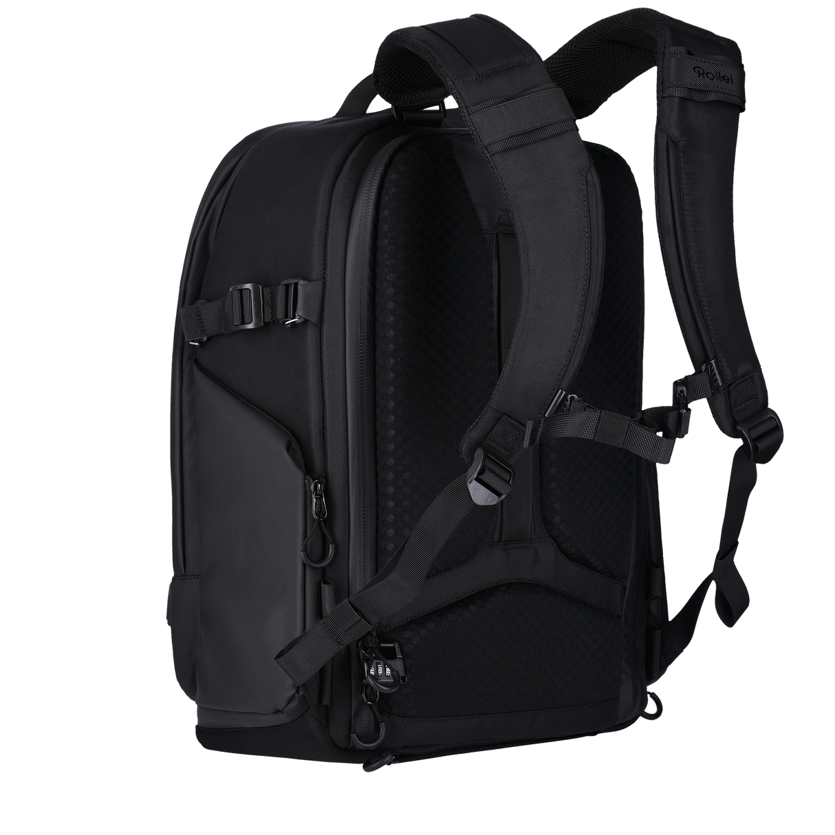 Black camera backpack shop