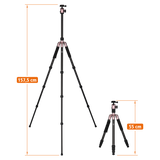 C5i Rose Gold - Carbon Tripod