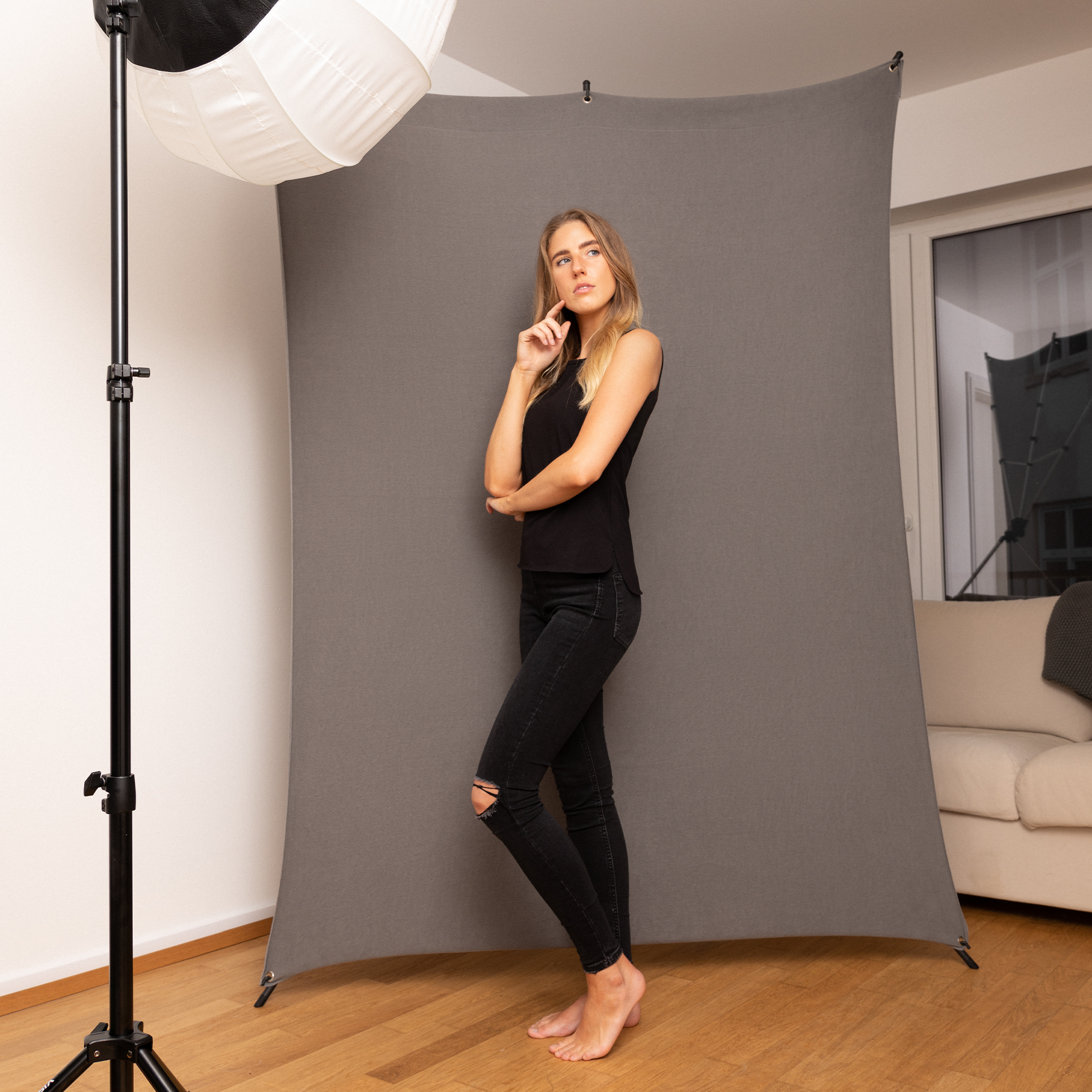 QOTSTEOS Fotografie Hintergrund-Requisiten – 10-teiliges Set, Geometrische Schaumstoff-Formen