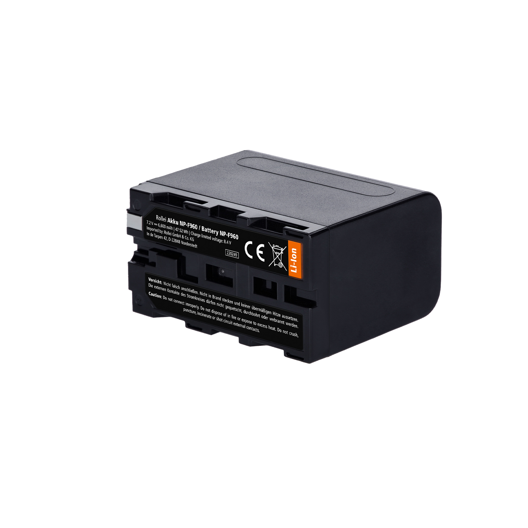 Battery type Sony NP-F960
