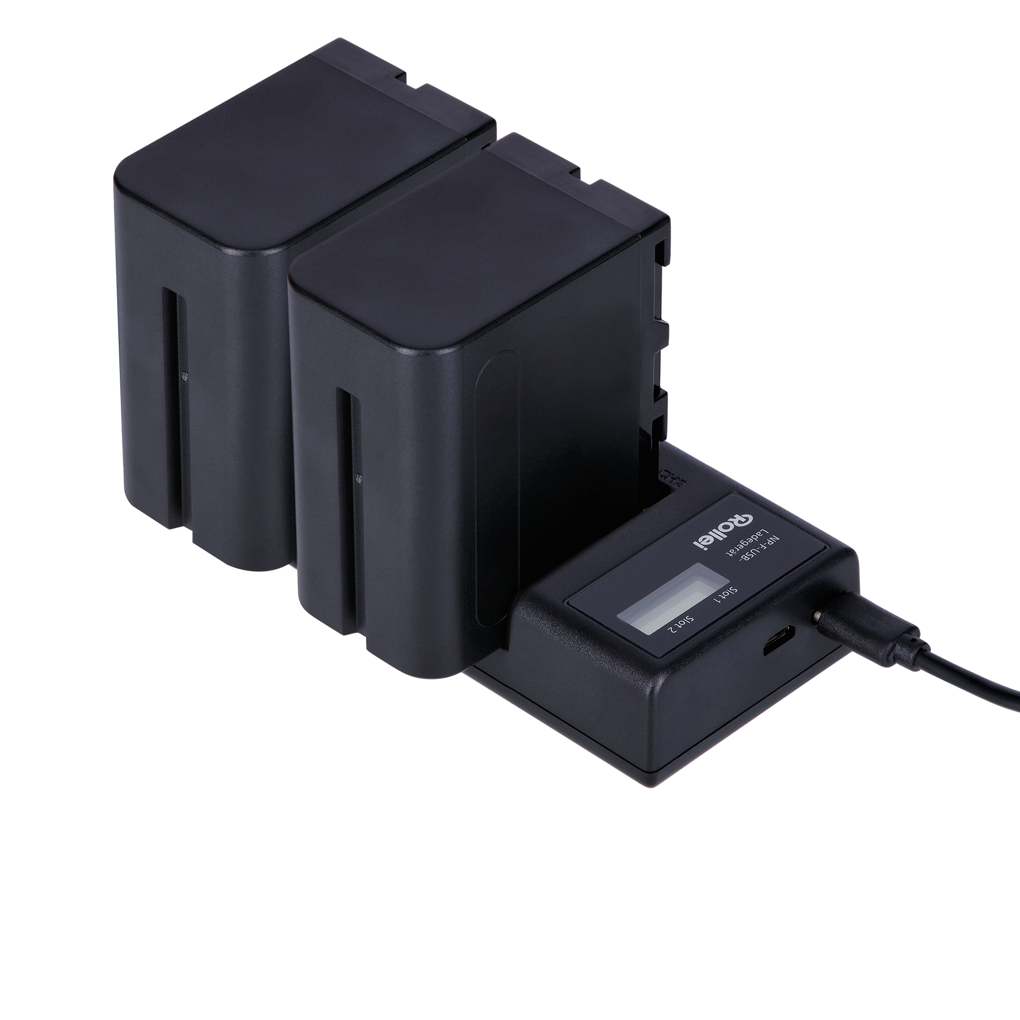 Bundle 2x Battery Type Sony NP-F960 incl. Charger