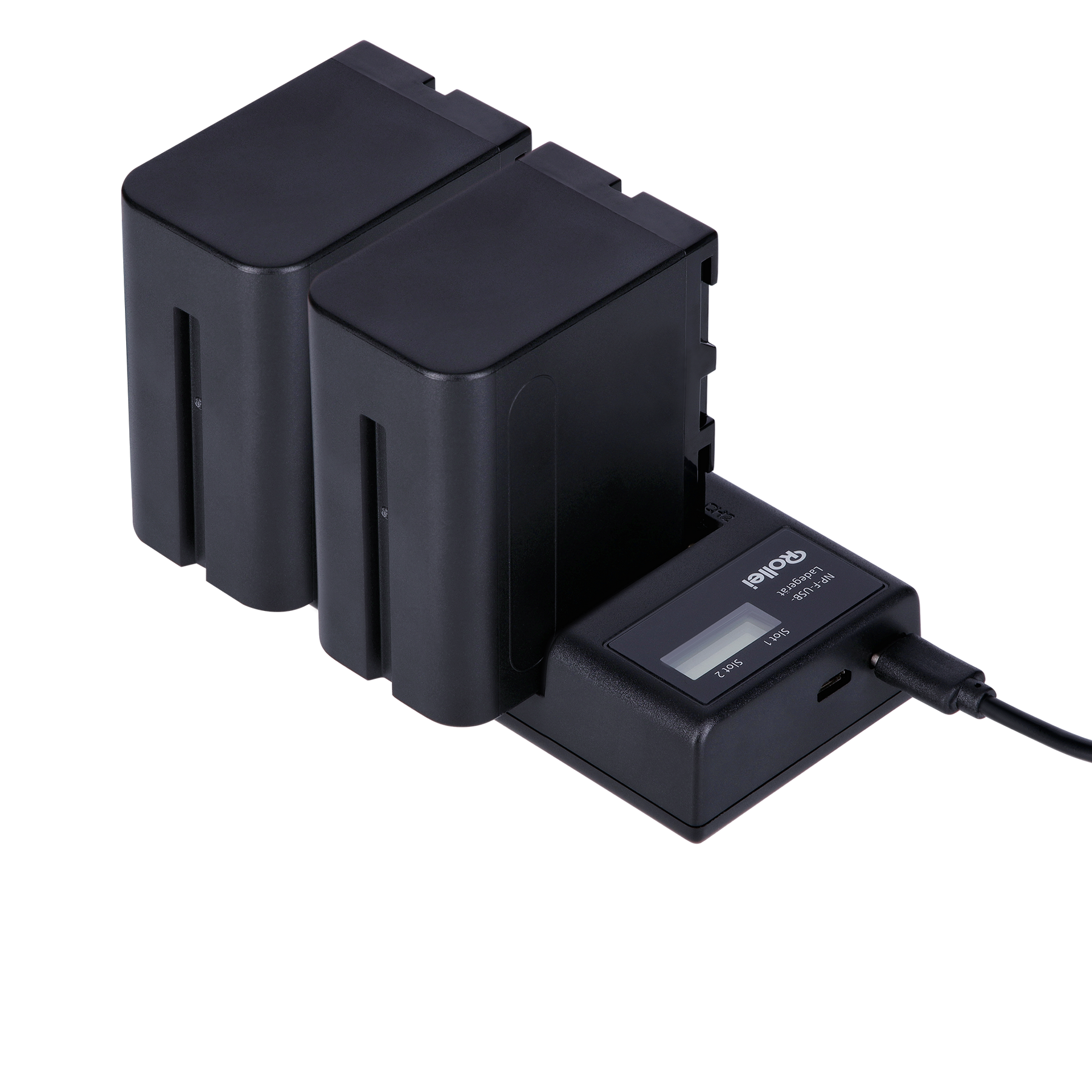 Bundle 2x Akku Typ Sony NP-F960 inkl. Ladegerät