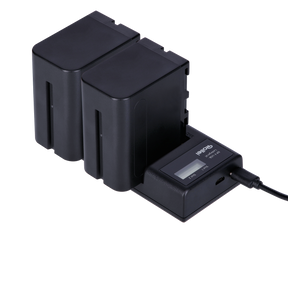 Bundle 2x Akku Typ Sony NP-F960 inkl. Ladegerät