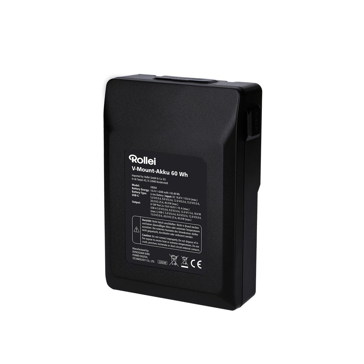 V-Mount Akku 60 Wh