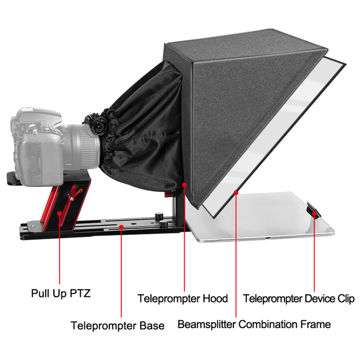 Desview TP150 - Teleprompter für 15" Smartphones & Tablets