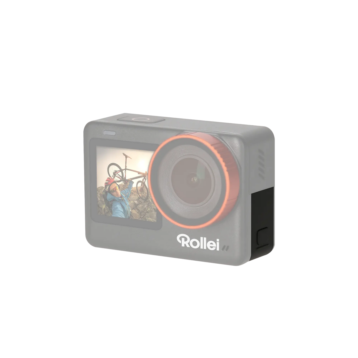 Rollei Actioncam Zubehör Ersatz-Abdeckung für Actioncam Action one
