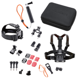 Rollei Actioncams B-Ware: Actioncam Zubehör Set Outdoor für Actioncams und GoPro