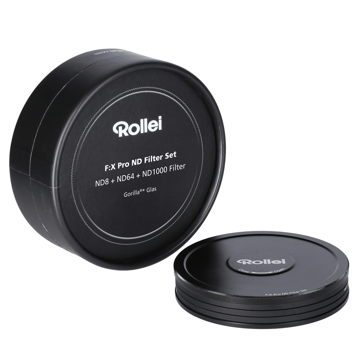 Rollei Filter B-Ware: F:X Pro Rundfilter Graufilter Set (ND8 / ND64 / ND1000)