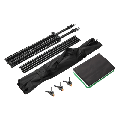 Rollei Hintergrund B-Ware: Hintergrund-Stativset inkl. Hintergründe