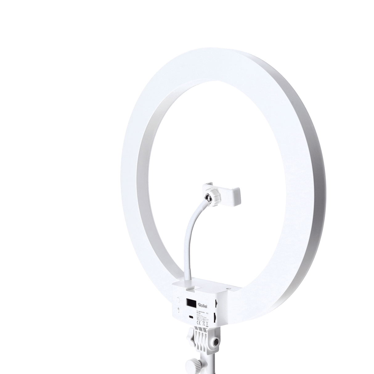 Rollei LED Licht B-Ware: LUMIS Slim RGB - LED-Ringlicht - Weiß