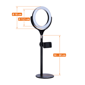 Rollei LED Licht LUMIS Tabletop Bi-Color - LED-Ringlicht