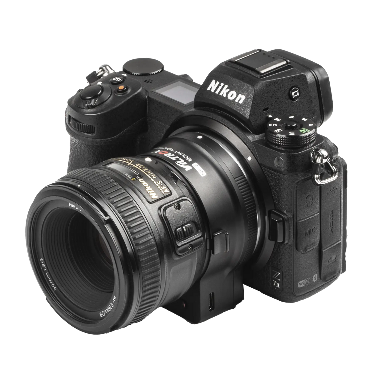 Rollei Objektiv Zubehör NF-Z Adapter für Nikon F-Objektive an Nikon-Z-Mount