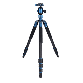 Rollei Stative Lion Rock Traveler L Blue Edition - Carbon Stativ