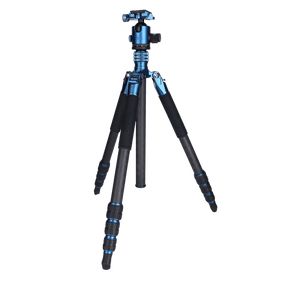 Rollei Stative Lion Rock Traveler L Blue Edition - Carbon Stativ
